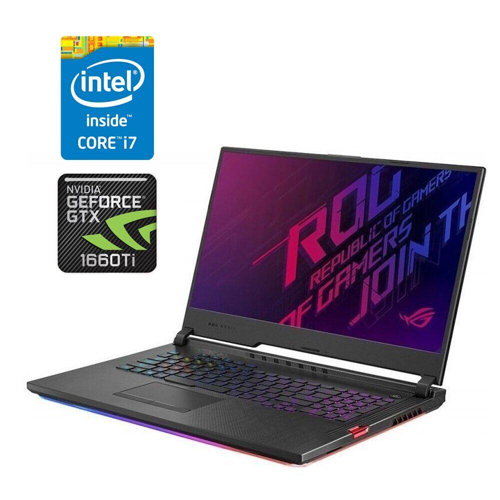 Ігровий ноутбук Asus ROG Strix Hero III G731GU/ 17.3" 1920x1080/ i7-9750H/ 32GB RAM/ 1000GB SSD/ GTX 1660 Ti 6GB