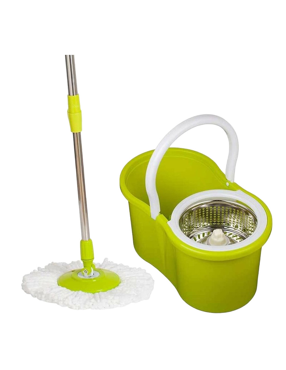 Комплект для прибирання швабра з ведром та автоматичним віджиманням Magic Mop Easy Life 360 MA-234