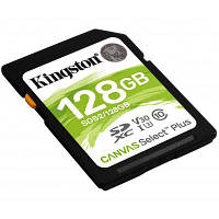 Карта памяти Kingston 128GB SDXC class 10 UHS-I U3 Canvas Select Plus SDS2/128GB n