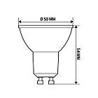 Світлодіодна лампа PHILIPS Essential LED 4.6-50W GU10 830 36D (929001218108), фото 8