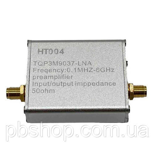 Підсилювач радіосигналу LNA 0.1-6000МГц 20дБ Type-C, HTOOL HT004, фото 1