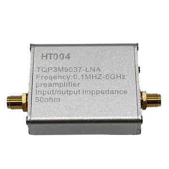 Підсилювач радіосигналу LNA 0.1-6000МГц 20дБ Type-C, HTOOL HT004