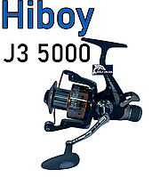 Катушка HiBoy J3 5000 (9+1 BB 5.5:1) J3-50FR карповая с бейтраннером с дополнительной шпулей