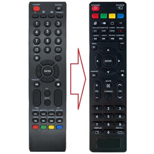 Пульт для телевізора AKAI 40H9000ST, фото 1