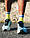 Шкарпетки спортивні компресійні  Compressport Pro Racing Socks V4.0 Run High, Safe Yellow/White, T4 (45-48), фото 5
