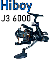 Катушка HiBoy J3 6000 (9+1 BB 5.5:1) J3-60FR карповая с бейтраннером с дополнительной шпулей