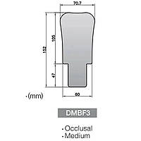 Дзеркало інтраоральне D-MFFPT-3 для FF-PHOTO, металеве, для фотографування.