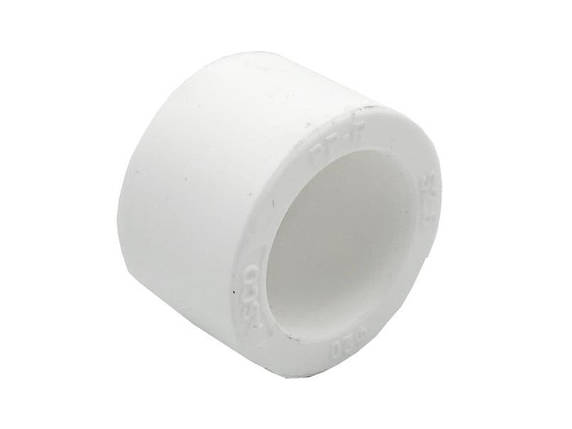 Заглушка Ø.40 білий колір (25/200шт) ASCO®, фото 1