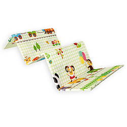 Килимок дитячий 1,2х1,8mх8mm Паровозики-Зростомір (281)