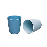 Стаканы для питья MiC 250 мл голубые (37067) XN, код: 7684280