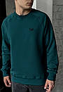 Чоловічий темно-зелений світшот Staff dark green logo, фото 4