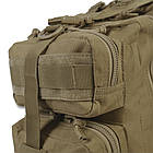 Тактичний рюкзак COMPACT ASSAULT PACK Coyote 24L, фото 5