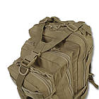 Тактичний рюкзак COMPACT ASSAULT PACK Coyote 24L, фото 7