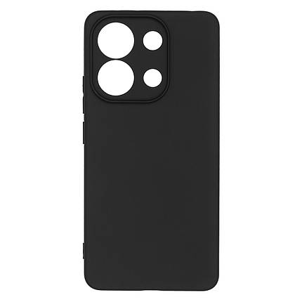 Чохол накладка TPU Armorstandart Matte Slim Fit для Xiaomi Redmi Note 13 4G Camera cover Black (ARM71891), фото 1