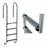 Сходи "Wall", 5 ступенів standard, aisi-304, фото 1