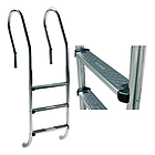 Сходи STANDARD з 5 ступенями (ергономічна) для басейну Fluidra Іспанія, AISI-304, фото 2