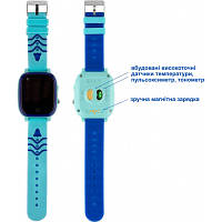 Смарт-часы Amigo GO005 4G WIFI Kids waterproof Thermometer Blue 747017 n