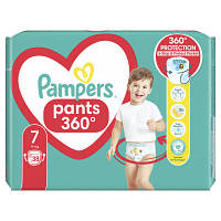 Подгузники Pampers трусики Pants Giant Plus Размер 7 17+ кг 38 шт. 8006540069387 n