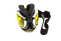 Окуляри захисні з ущільнювачем Global Vision Retro Joe (yellow) жовті, фото 4