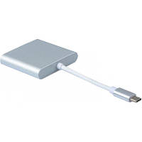 Переходник Dynamode Dynamode USB3.1 Type-C to 1хHDMI, 1хUSB 3.0, 1хUSB Type-C Fe Multiport USB 3.1 Type-C to