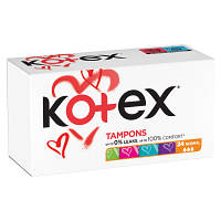 Тампоны Kotex Normal 24 шт. 5029053534619 n