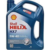 Масло моторное полусинтетическое 4л 5W-40 Helix HX7 SHELL (BYD Амулет) 550040341-SHELL