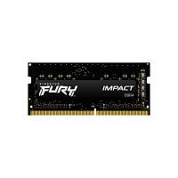 Модуль памяти для ноутбука SoDIMM DDR4 16GB 2x8GB 3200 MHz Fury Impact Kingston Fury ex.HyperX KF432S20IBK2/16