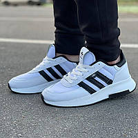 Кросівки адидас гарної якості зручні Adidas zx 750 white-Black, адідас стильні кросівки