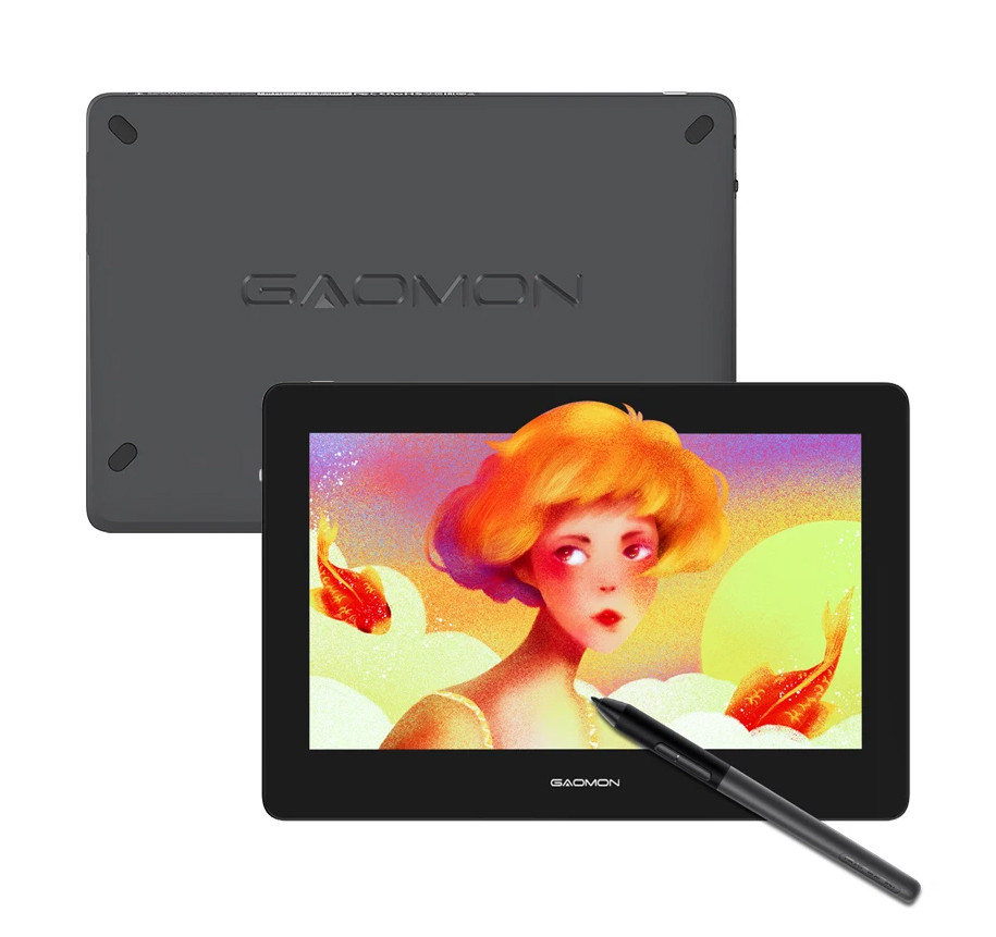 Уцінка* Графічний дисплей GAOMON PD1320, 13.3", 5080 LPI, 8192 levels, 1920x1080