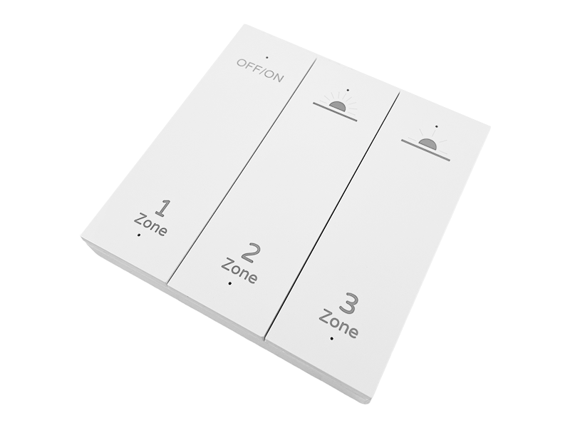 Перемикач груповий клавішний настінний Tuya Smart LED WiFi