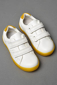 Кросівки для дівчинки жовто-білого кольору р.28 177703P