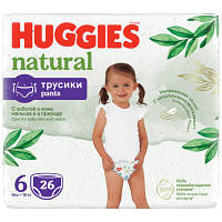 Подгузники Huggies Natural Pants Mega 6 від 15 кг 26 шт 5029053549613 n