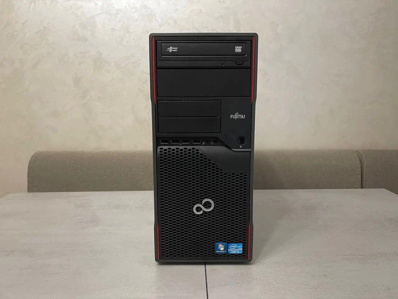 Б/в Комп'ютер Fujitsu Esprimo P700 MT| Core i5-2400| 8 GB RAM| 120 GB SSD + 500 GB HDD| GeForce 210 1GB
