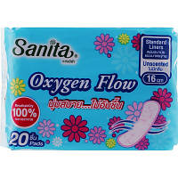 Ежедневные прокладки Sanita Oxygen Flow 16 см 20 шт. 8850461601016 n