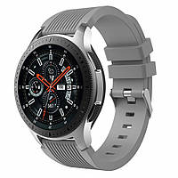 Ремешок 22 мм BeWatch ECO2 для Samsung Galaxy Watch 46mm | Samsung Gear S3 Серый (1012104.3) XN, код: 1853787