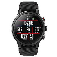 Ремешок 22 мм BeWatch ECO для Xiaomi Amazfit Stratos | Pace | GTR 47mm Черный (1021101.47) XN, код: 1853818