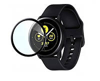 Защитная пленка BeWatch для Samsung Galaxy Watch Active полное 3D покрытие изогнутая (1027712 XN, код: 2316660