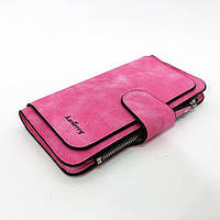 Жіночий гаманець портмоне клатч Baellerry Forever N2345, Компактний гаманець дівчинці. KU-831 Колір: малиновий