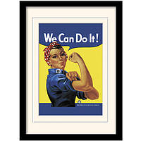 Постер у рамі "Rosie the Riveter" 30 x 40 см