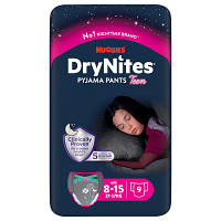 Підгузки Huggies DryNites для дівчаток 8-15 років 9 шт (5029053527604) p