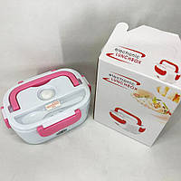 Ланч бокс электрический с подогревом Lunch Heater 220 V Pro. SY-823 Цвет: розовый