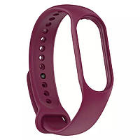 Ремешок Silicone Sport Band Xiaomi Mi Band 5 6 7 Light Wine Red XN, код: 8101962