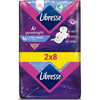 Гігієнічні прокладки Libresse Ultra Goodnight Large 16 шт. 7322540960273 n