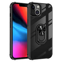 Чехол для мобильного телефона Drobak Magnetic Ring Case with Airbag Apple iPhone 11 Pro Black 707013 n