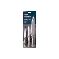 Набор ножей Ardesto Gemini Gourmet 3 шт Grey AR2103GR n