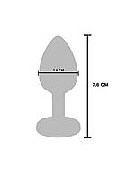 Анальна пробка Toy Joy Buttocks The Glider Small AIW Or2414, фото 2