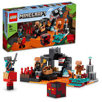 Конструктор LEGO Minecraft Бастион Нижнего мира 21185 n