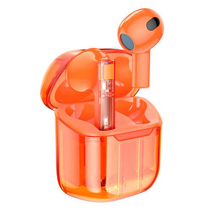Навушники Bluetooth Borofone BW23, Orange, Кейс, фото 1