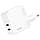 Мережевий зарядний пристрій HOCO C110A Lucky dual-port PD35W(2C) charger White, фото 3