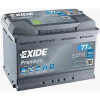 Аккумулятор автомобильный EXIDE PREMIUM 77A EA770 d